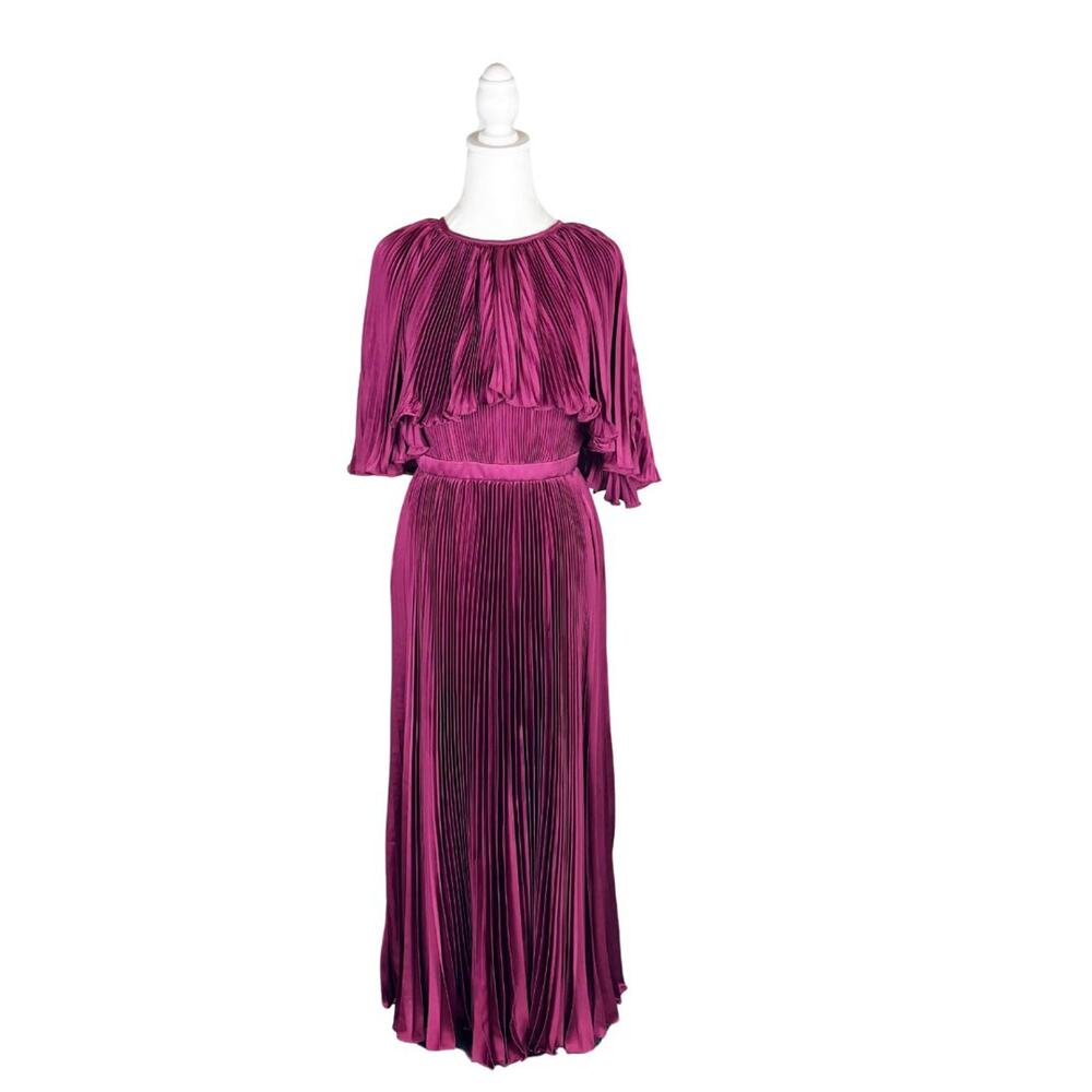 Mac Duggal 4 Raspberry - Picture 4 of 12